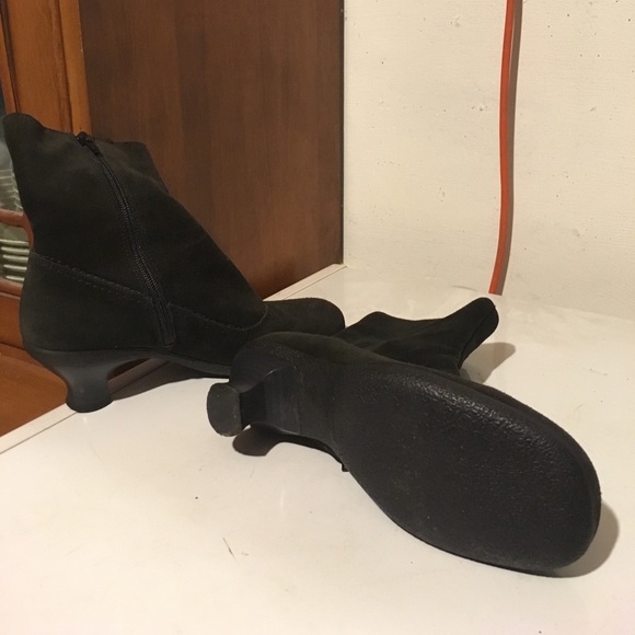 La Canadienne black suede boots - Picture 1 of 1