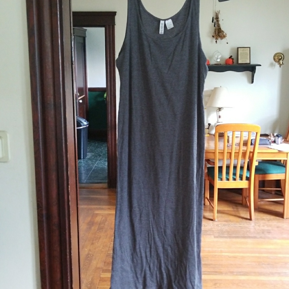 Muscle tank style maxi dress