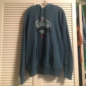 North face great smokey mountains sweatshirt