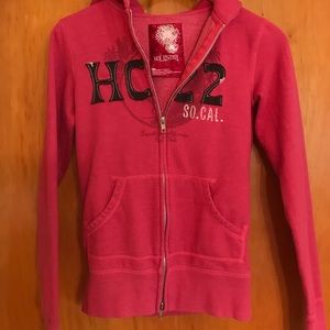 Holloster zip up jacket!