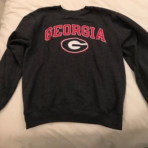 UGA fleece pullover Size Small