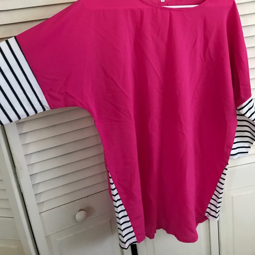 BRAND NEW! Trendy Pink Shirt
