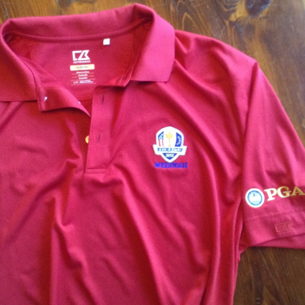 Men's Golf Shirt Large/official Ryder Cup uniform