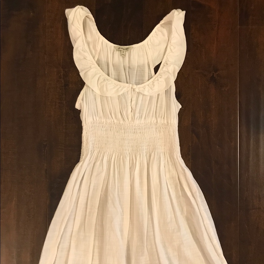 Heritage 1981 White Cotton Beach Dress