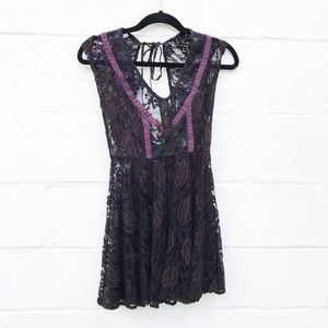 Kimchi Blue lace sheer dress
