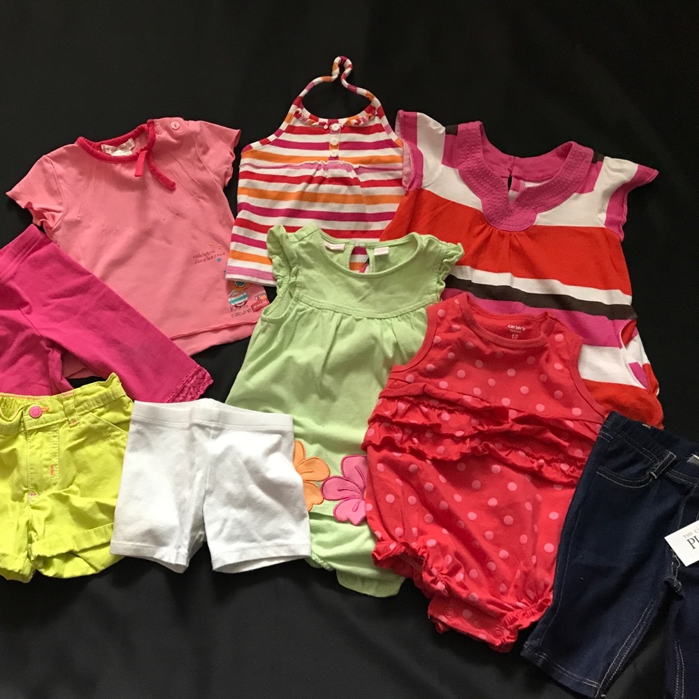 9 piece Girls 12 month  Lot**<drop* today only