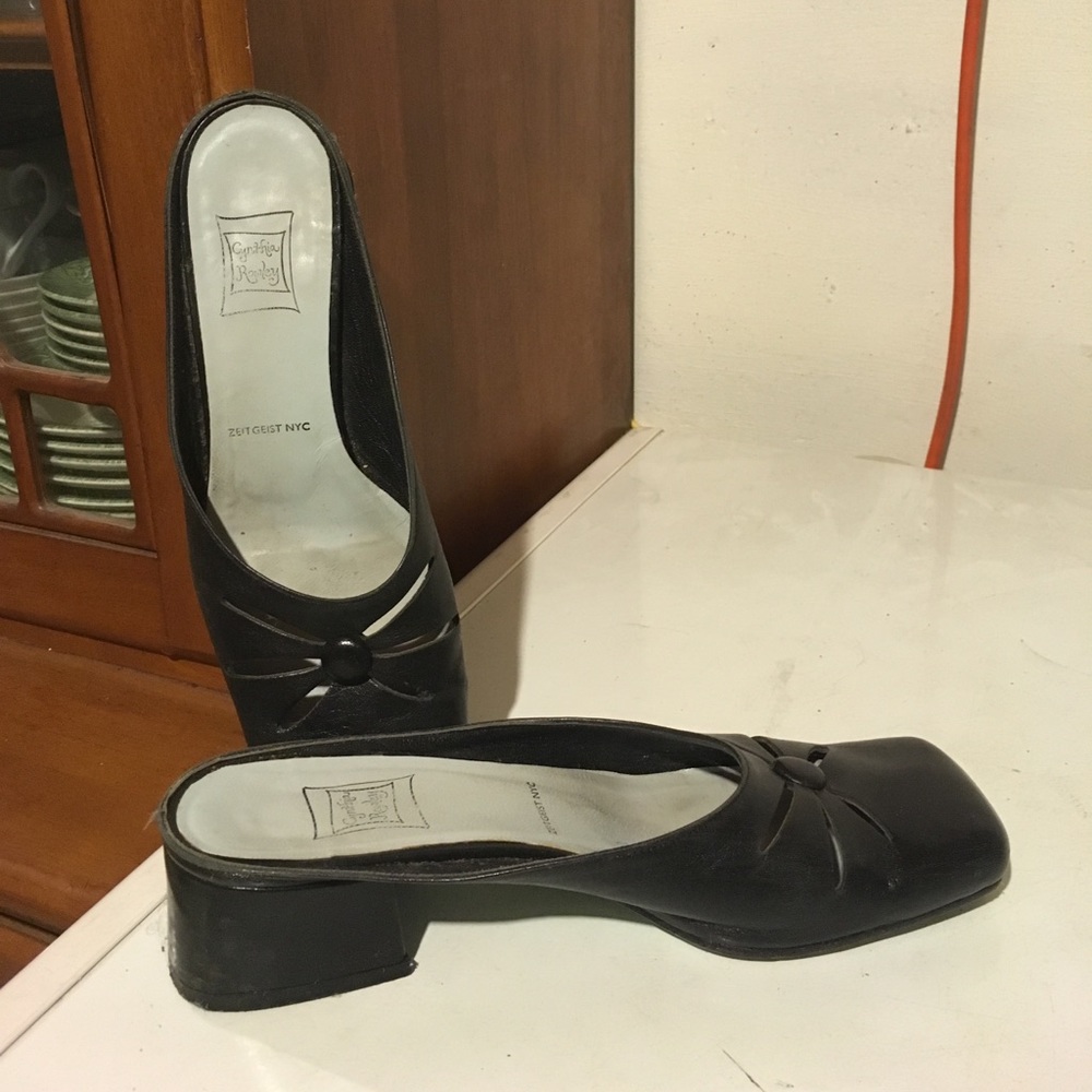 Cynthia Rowley slide on shoes