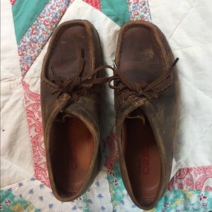 Clarks Originals Wallabees Beeswax Leather