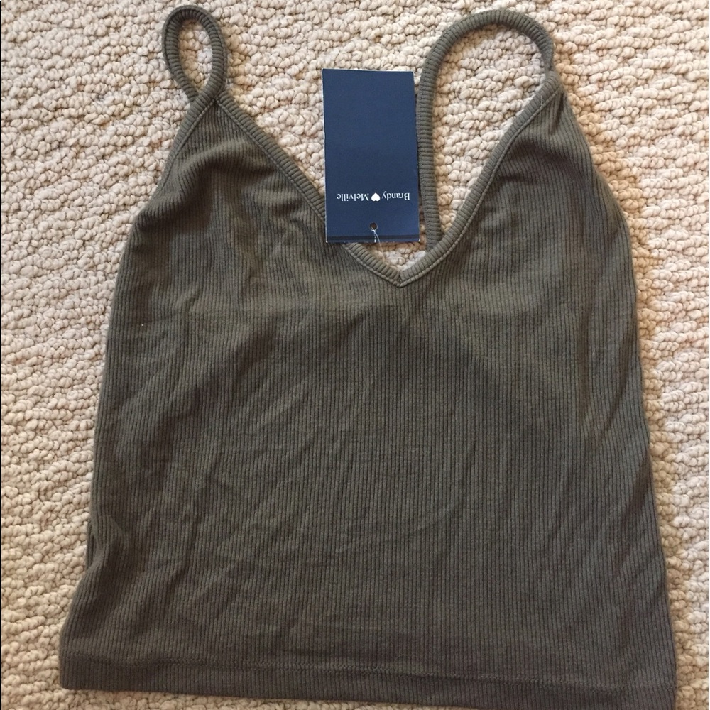 Brandy Melville v neck tank