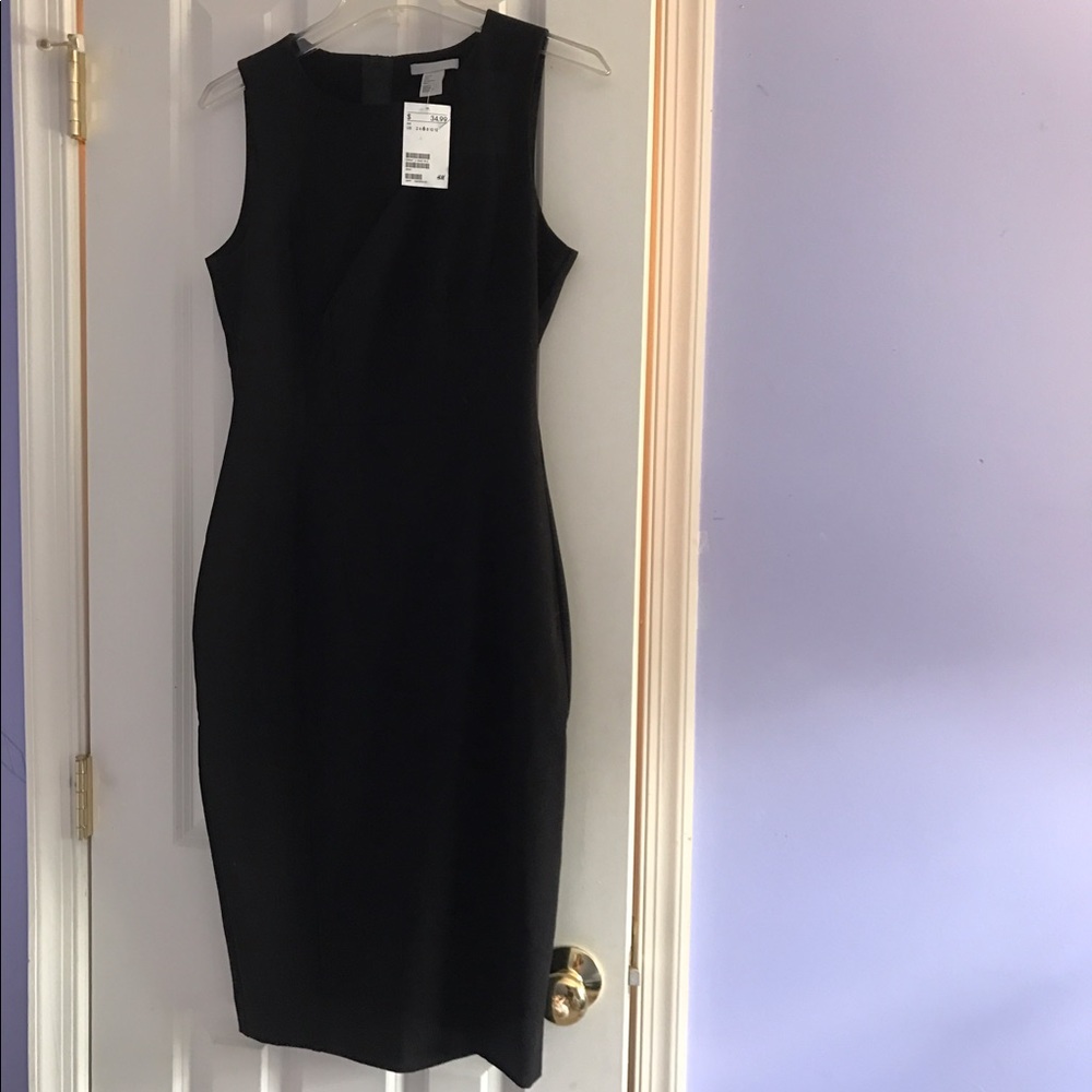NWT black work dress