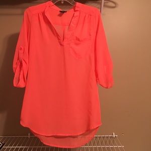 NEON PINK BLOUSE