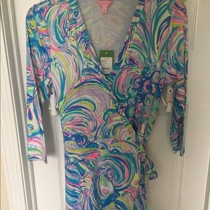 Nwt Lilly pulitzer Emilia wrap dress