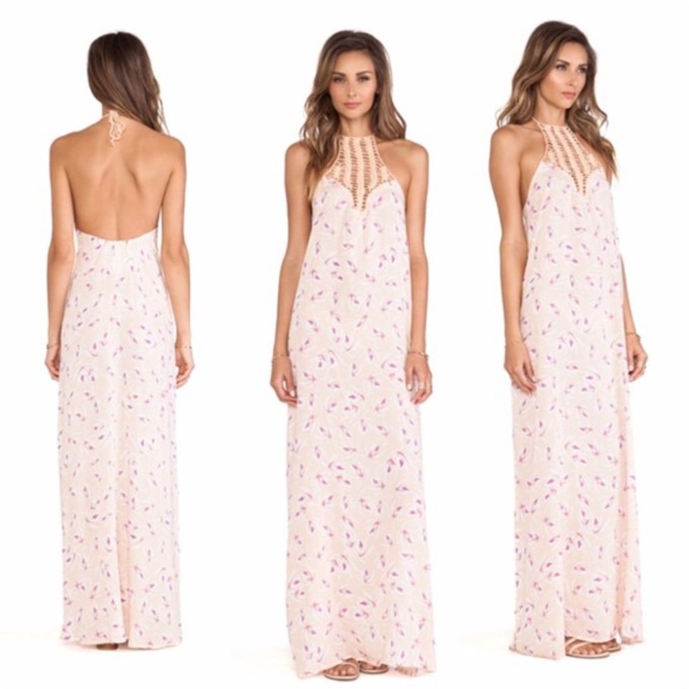 acacia positano island orchid dress