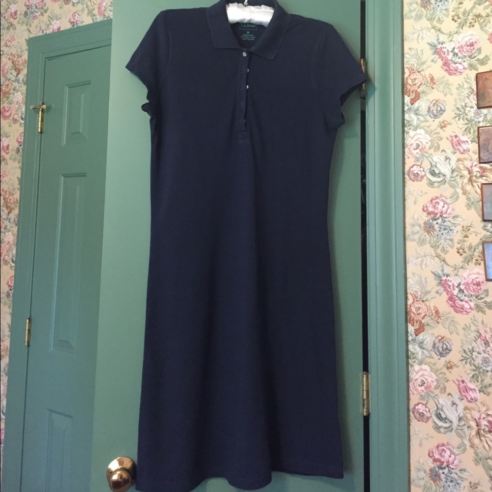 L.L. BEAN Navy Dress, Gently Worn