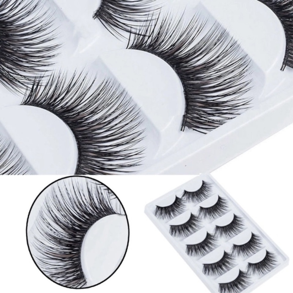 Mink Eyelashes 5Pair Set - Picture 3 of 5