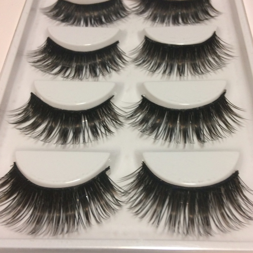 Mink Eyelashes 5Pair Set - Picture 5 of 5