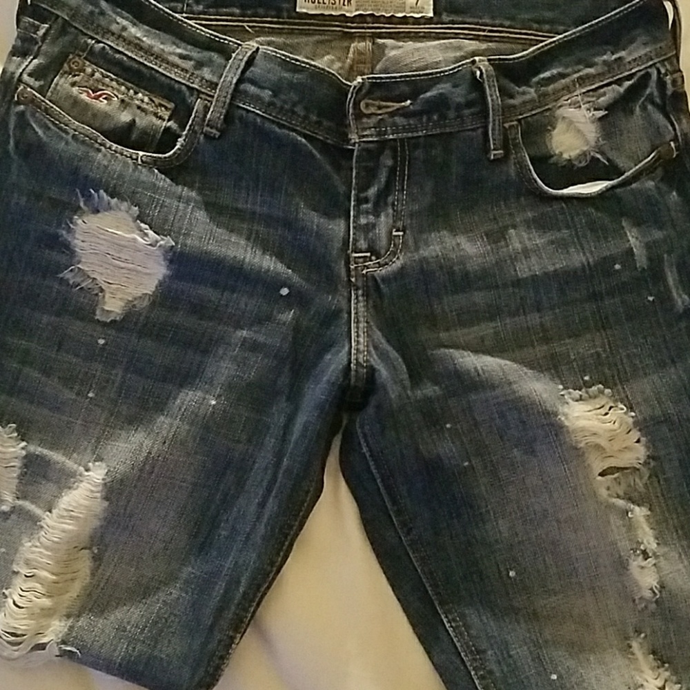 Hollister distressed jeans