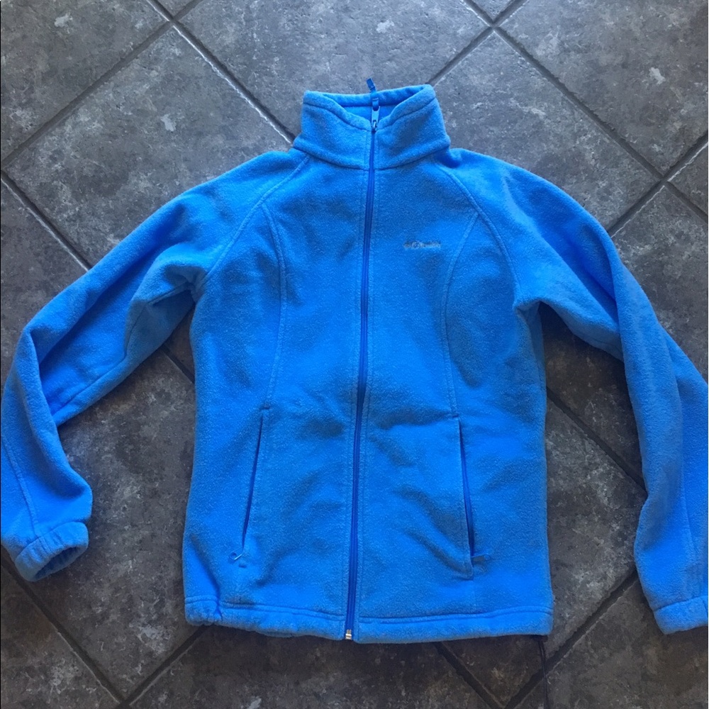 Columbia zip up sweatshirt