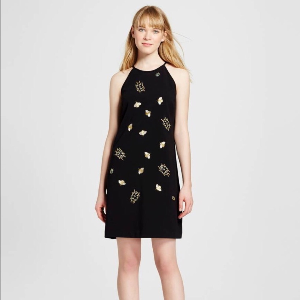 Embellished Bug Dress