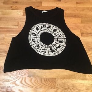 Zodiac Sign tank top muscle tee