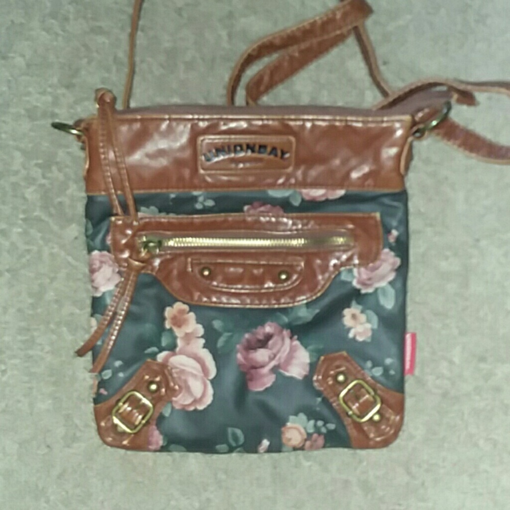 Cute floral cross body purse