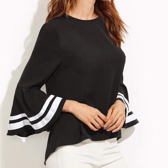 🆑New Elegant Bell Sleeved Top - Picture 3 of 5