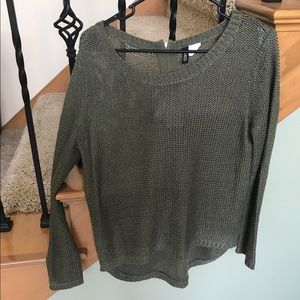 Mesh Sweater