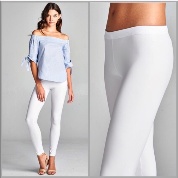 🌸 Faux Leather leggings - Picture 2 of 7