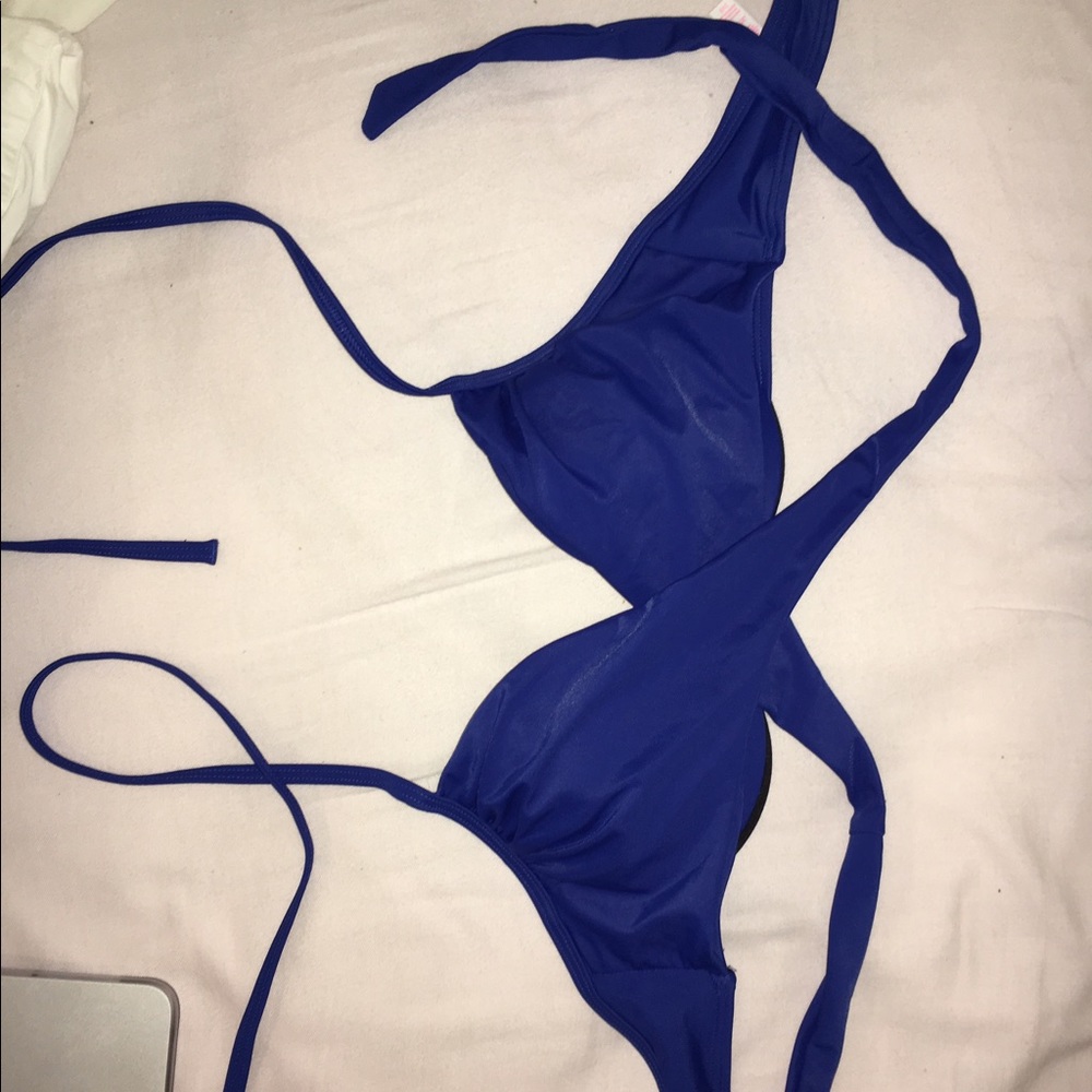 Cross cross tie bathing suit