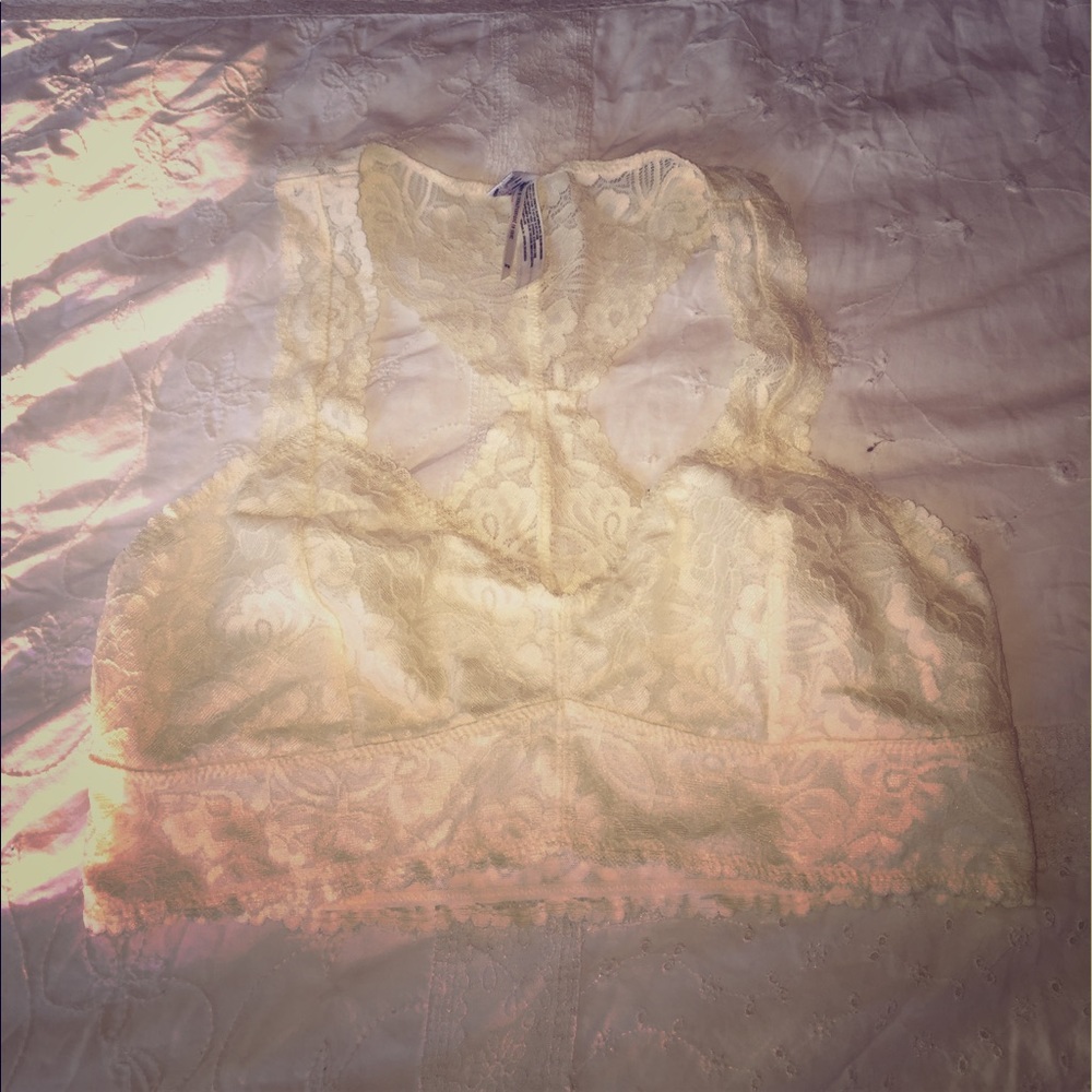 Free People coverage lace bralette