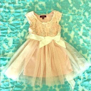 Pretty pink flower dress