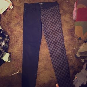 Royal bones skinny jeans