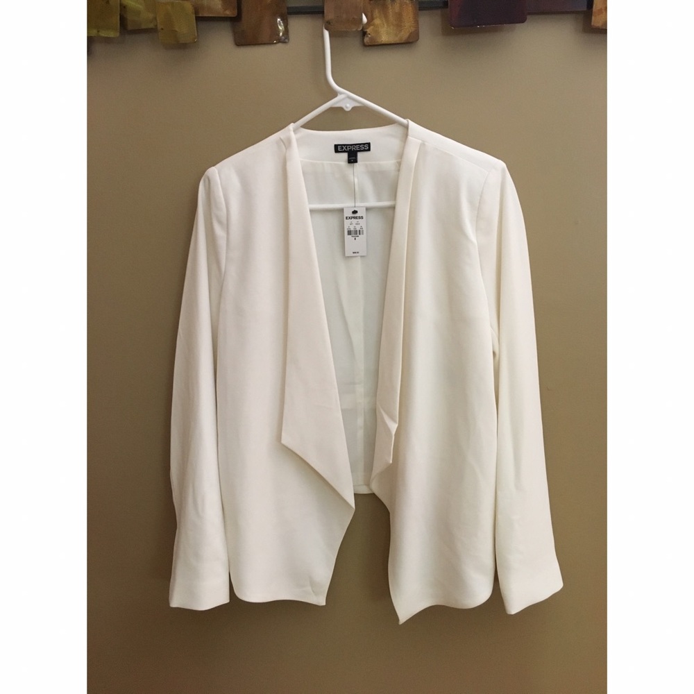 Express White Blazer