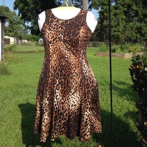 Animal Print Dress