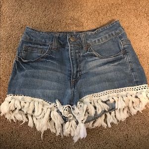 Jean shorts