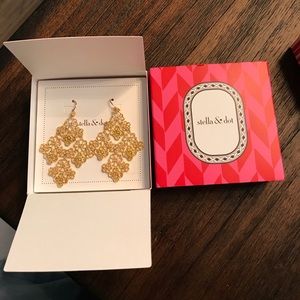 Stella and Dot Chantilly Lace Earrings