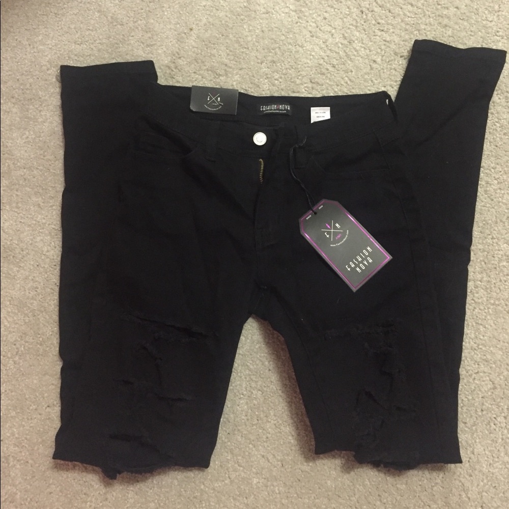 Fashion nova skinny jeans sz 1