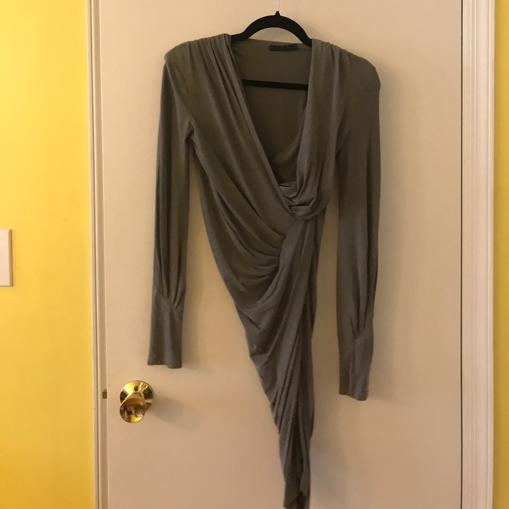 Donna Karan grey dress