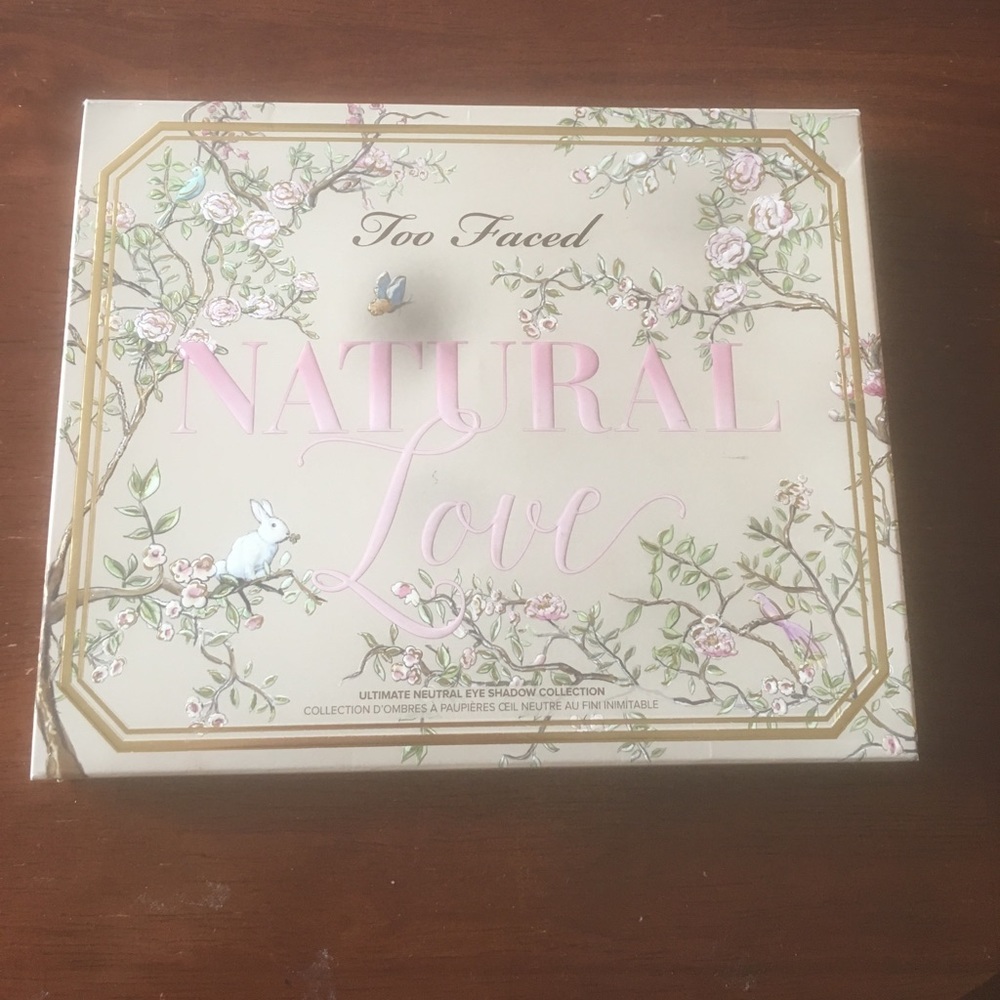Natural love too faced eyeshadow palette