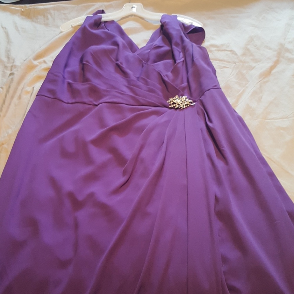 Eggplant colored Formal dress