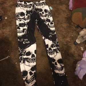 Skull leggings