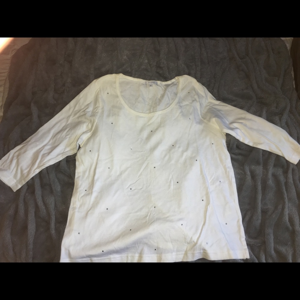 White shirt with embezzlement