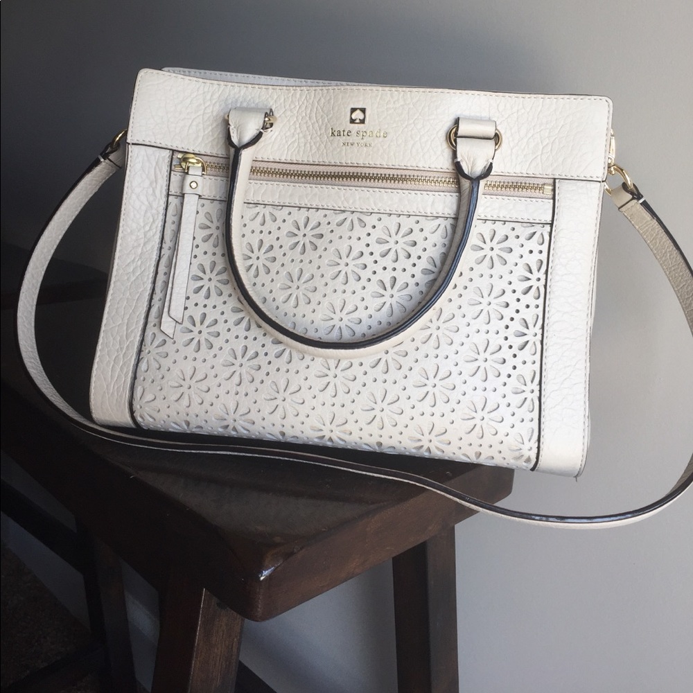 Kate Spade Romy Perri Lane tote in cremadevie