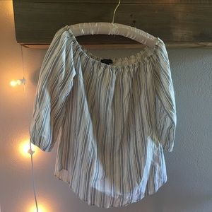 linen mid length top