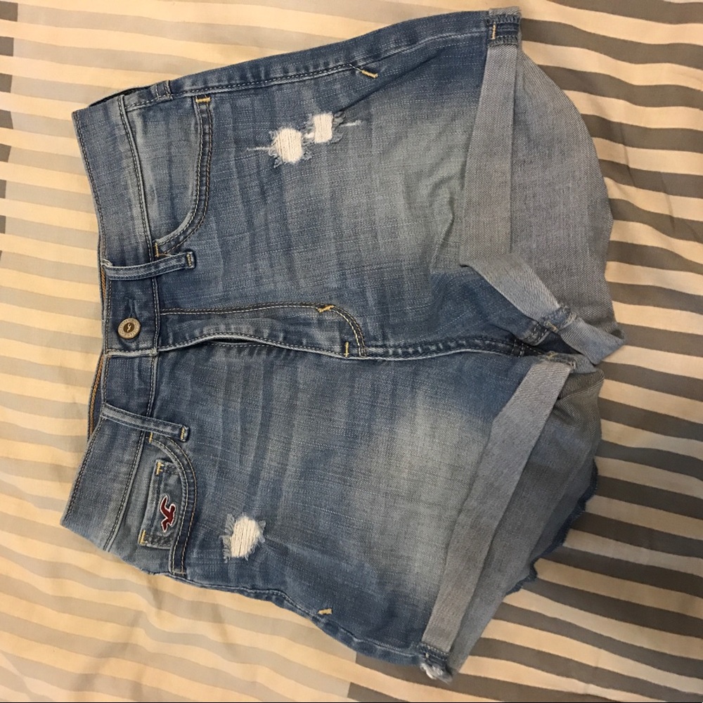 Denim shorts