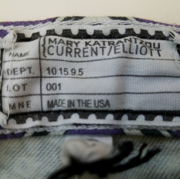 Mary Katrantzou X Current/Elliott printed jeans
  - Picture 6 of 8
