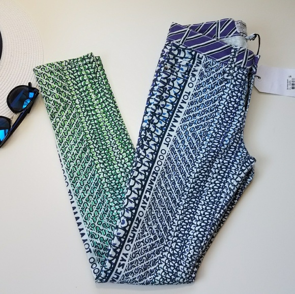 Mary Katrantzou X Current/Elliott printed jeans
  - Picture 8 of 8