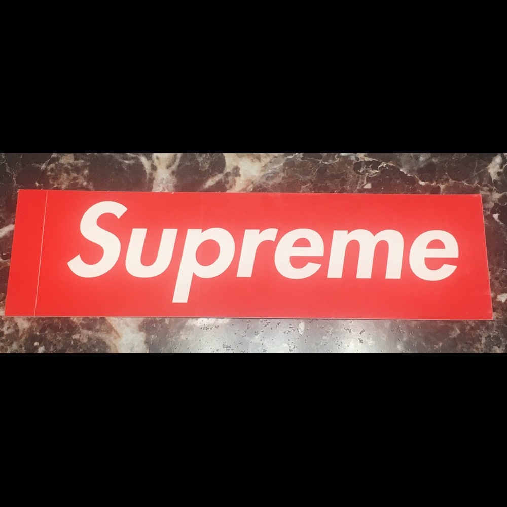 Supreme Box Logo Sticker