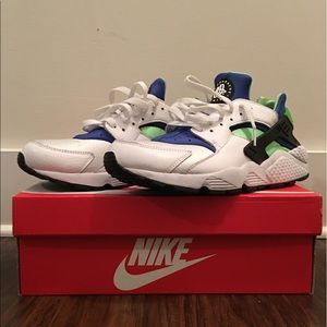 Nike Huaraches- Scream Green (Men)