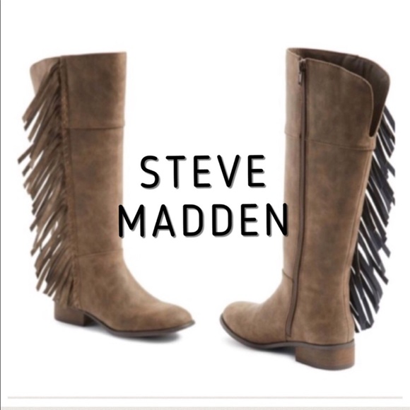 76 steve madden other steve madden size 4 big brown boots nwot from xoxo s 76 steve madden other steve madden size 4 big brown boots nwot from xoxo s
